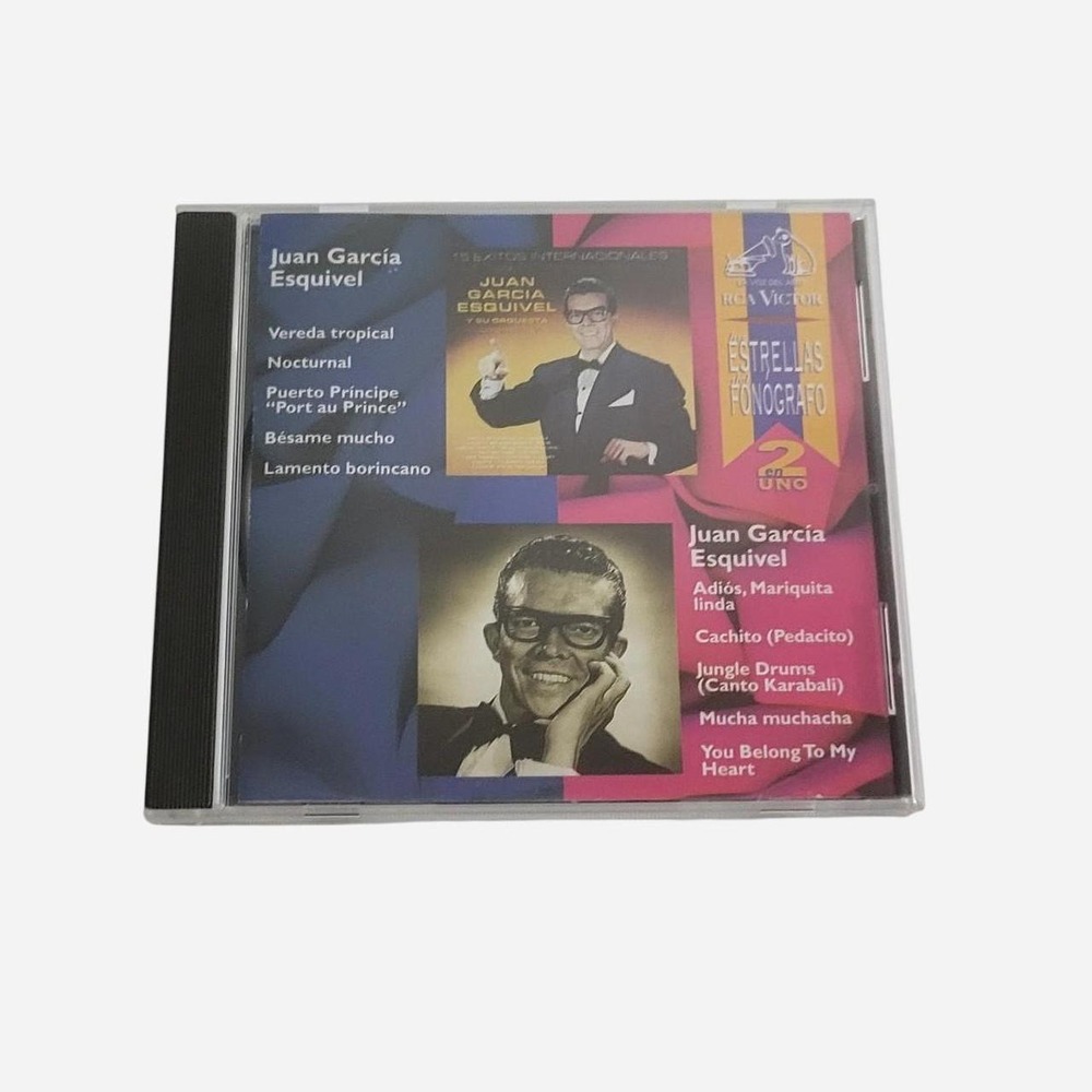 juan Garcia Esquivel 2 Albums In one CD Rare